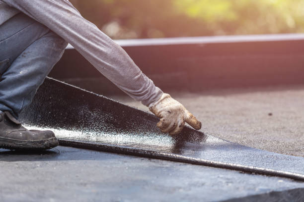 Professional Waterproofing technician working in Avoca, NY